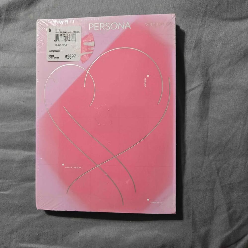 BTS Map of the Soul: Persona CD Album Version 03 Pink 2019 Big Hit